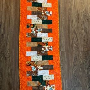 Fall Theme Quilted Table Runner